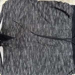 lululemon athletica Black and White Athletic Shorts